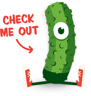 Check Out The Perfect Pickle Mascot